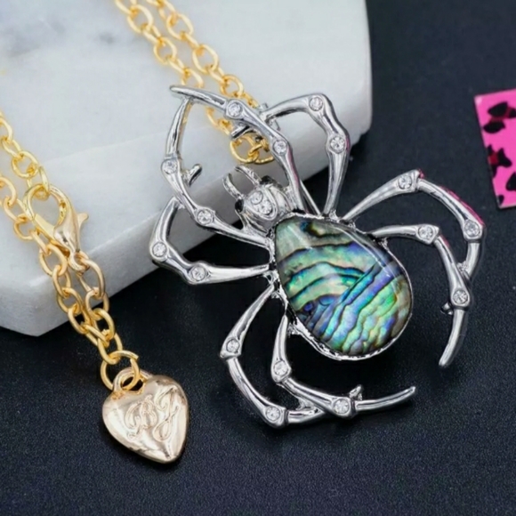 Abalone Spider Brooch